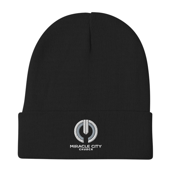 Miracle City Church Embroidered Beanie