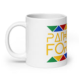 Pathfinder Forever, White glossy mug