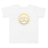 50th Year of Jubilee Toddler Short Sleeve Tee