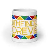 Pathfinder Forever, White glossy mug