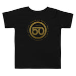 50th Year of Jubilee Toddler Short Sleeve Tee